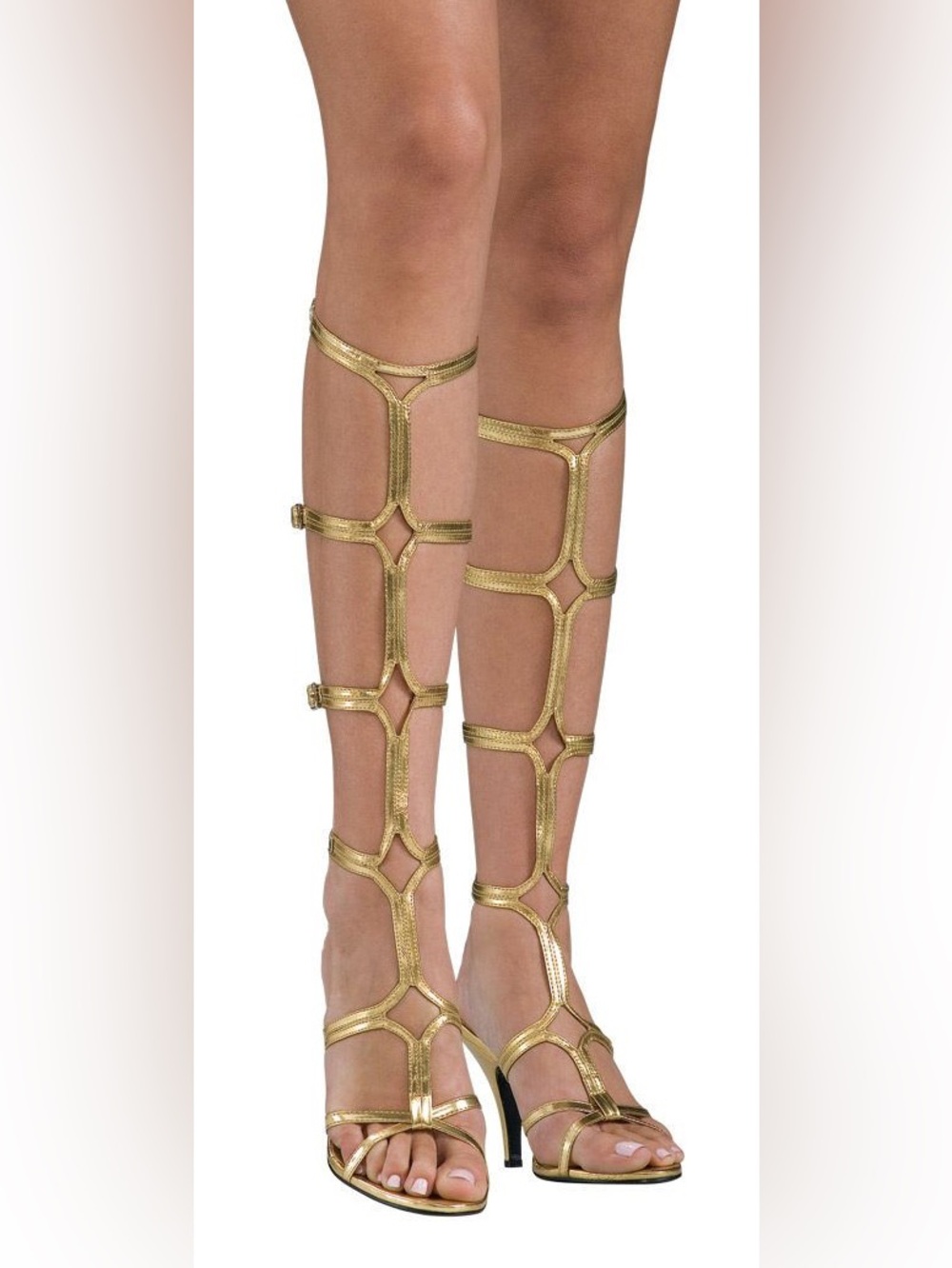 🎃 Secret Wishes Goddess Sandals - NWT Size L 🎃